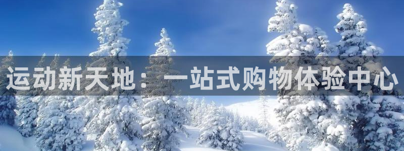 意昂体育4平台注册:运动新天地:一站式购物体验中心